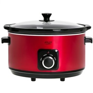 Adler | AD 6413r | Slow cooker | 290 W | 5.8 L | Number of programs 3 | Red