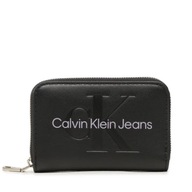 CALVIN KLEIN WALLET - PORTFEL CZARNY DAMSKI