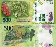 # ARGENTÍNA - 500 PESOS - 2016 - P-365c - UNC jaguár