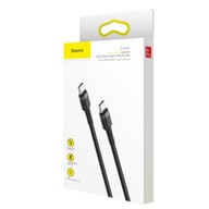 1m BASEUS - Szybki 60W KABEL Obustronny USB-C USB typ C - Telefon Smartfon