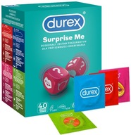 Zestaw prezerwatyw Durex Surprise Me 40 szt.