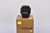Obiektyw Nikon F Nikkor AF-S 35mm F/1.8G DX komplet, jak NOWY
