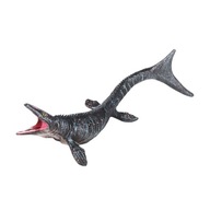 Realistický mosasaurus model morského zvieraťa čierny