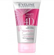 Eveline White Prestige 4D bieliaci čistiaci peeling na tvár 150ml