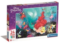 Puzzle 24 Maxi Super Kolor Disney Little Memaid