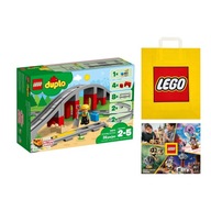 LEGO DUPLO č. 10872 - Železničné trate a viadukt +Taška +Katalóg LEGO 2024