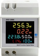 6 v1 Merač energie D52-2066 LCD AC40-300 V 100 A