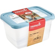 Ételtároló doboz szett 2x2000 ml Mia Magic