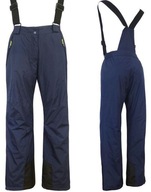 DAMSKIE Spodnie Narty Snowboard GRANATOWE