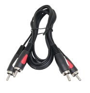 Kábel Cabletech Kábel Audio kábel 2x2 RCA činč 1,8 m 2x RCA (cinch) - 2x RCA (cinch) 1,8 m