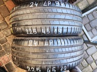 2X 225 45 19 PIRELLI P ZERO * RUN FLAT RSC