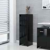 Kúpeľňová skrinka čierna 30x30x95 cm drevotrieska