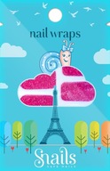 Snails Nálepky na nechty, Nail Wrap – Red Carp