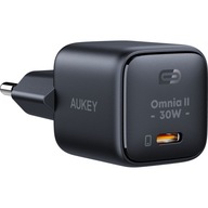 Szybka ładowarka sieciowa Aukey USB-C, Power Delivery 30W adapter