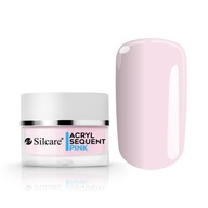 Silcare Akrylový akrylový prášok na nechty manikúra Sequent Lux Pink 12 g