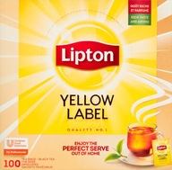 Herbata LIPTON Yellow Label 100 w kopertach