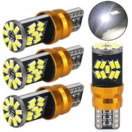 ŻARÓWKI LED W5W T10 POSTOJOWE CANBUS 360° 27LED SMD 550LM 6000K MOCNE 4 SZT