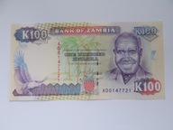[B4359] Zambia 100 kwacha 1991 r. UNC