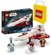 LEGO Star Wars 75333 Myśliwiec Jedi Obi-Wana Kenobiego + Torebka Lego