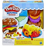 Play-Doh BURGER S HRANOLKAMI SET TOREL Kitchen Burger E5112