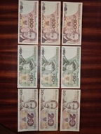 Zestaw Starych banknotów polskich 16