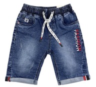 SPODENKI JEANS gumka FASHION r 8 -122/128 cm