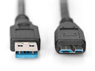 Kabel do dysku zewnętrznego USB 3.0 - krótki 25 cm