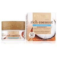 Eveline Cosmetics Rich Coconut multi-nawilżający kokosowy krem do twar P1