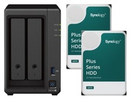 Synology DS923+ 8GB ECC s dvoma 12TB diskami