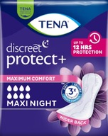 Wkładki chłonne Tena Discreet Protect+ Maxi Night 12 sztuk