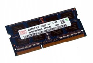 PAMIĘĆ 4GB DDR3 PC3-12800S 1600MHz HYNIX HMT351S6CFR8C-PB SODIMM LAPTOP