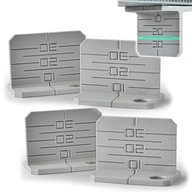 4 x značka na magnet pre vyrovnávanie hliníkových profilov CD60 G-K diskov