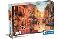 Clementoni Puzzle Compact Benátky 1000 dielikov.