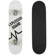 Skateboard Explosion Board - White