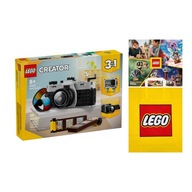 LEGO Creator 3 v 1 - Fotoaparát v retro štýle (31147) +Taška +Katalóg 2024