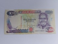 [B0131] Zambia 100 kwacha 1991 r. UNC