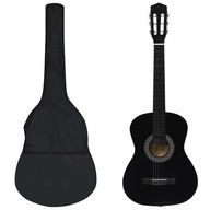 vidaXL 8-cz. zestaw do nauki gry na gitarze klasycznej, 3/4 (36")