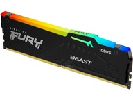 Pamięć RAM KINGSTON Fury Beast RGB 8GB 5200MHz