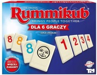 RUMMIKUB XP GRA ORYGINALNA TOWARZYSKA STRATEGICZNA EDYCJA DLA 6 GRACZY