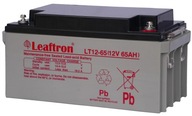 Akumulator Leaftron LTL12-65 long life 12V 65Ah żelowy bezobsługowy AGM