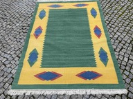 KRÁSNY IDEÁLNY FOLK KILIM ART DECO 205x140