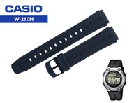 Pasek Casio W-210 W-210-1Av W-210-1Bv czarny gumowy ORYGINAŁ