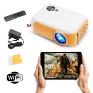 Mini Projektor | Rzutnik | Na WIFI | Projektor do telefonu, tabletu i PC