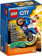 LEGO 60298 City Raketová kaskadérska motorka NEW