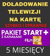 DOŁADOWANIE TNK PAKIET START+ z FILMBOX 5 MIESIĘCY