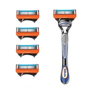 Gillette Fusion5 Nożyki 5 szt + Maszynka Gillette - Oryginał - Kartonik