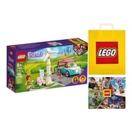 LEGO FRIENDS č. 41443 - Elektrické auto Olivia +Taška +Katalóg 2024