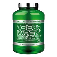 SCITEC 100% WHEY ISOLATE 2000G WANILIA JAGODA IZOLAT BIAŁKA SERWATKOWEGO