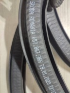 Skoda Scala 2020 front right rubber gasket door przednich