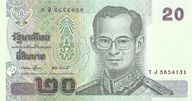 Bankovka 20 Baht 2003 - UNC Thajsko